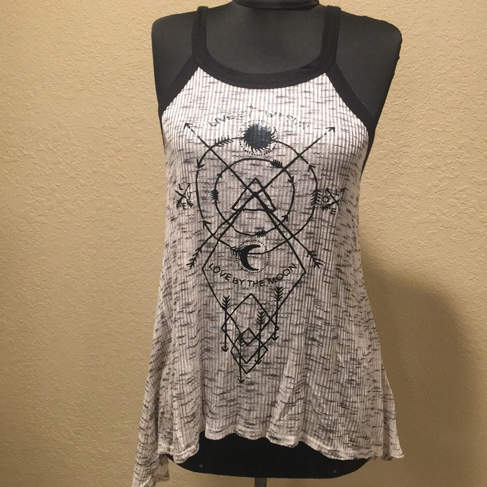 Hi-lo tank/tunic